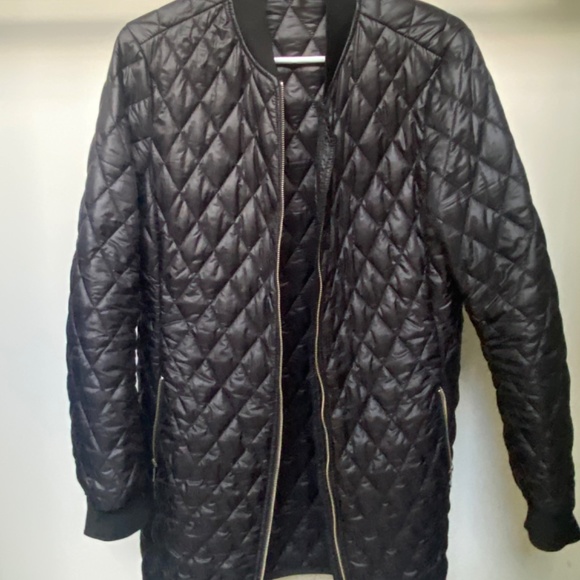 Alfred Sung Vegan Leather Jacket - Picture 2 of 3